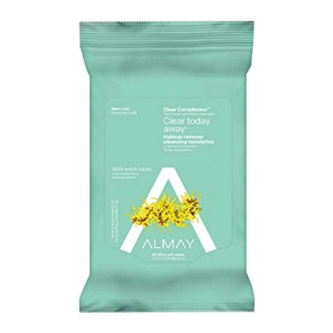 Almay Clear Complexion 4-In-1 Makeup Remover Cleansing - 25 Towelettes