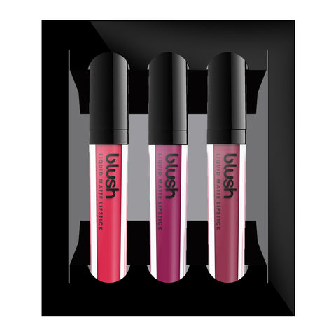 Blush Liquid Matte Lipstick 3pc Set