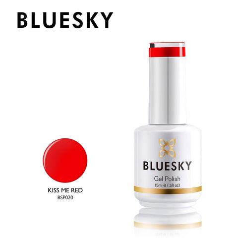 Bluesky Gel Polish 15ml BSP020P KISS ME RED