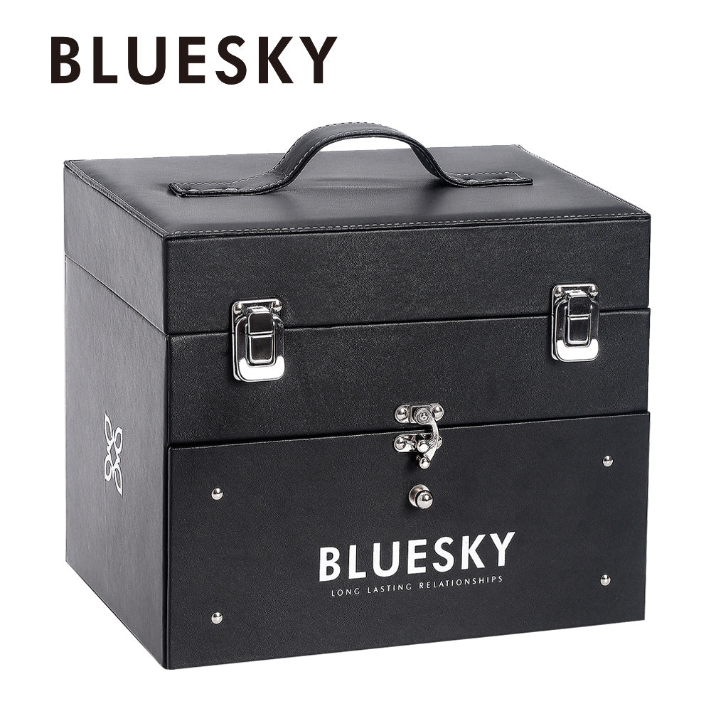 Nail Polish Storage Case - Professional Kit Box - BLUESKY