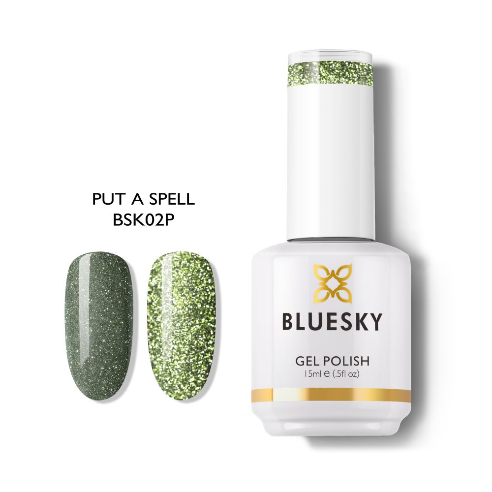 Bluesky Gel Polish Sparkle Chic Collection 15ml BSK02 PUT A SPELL