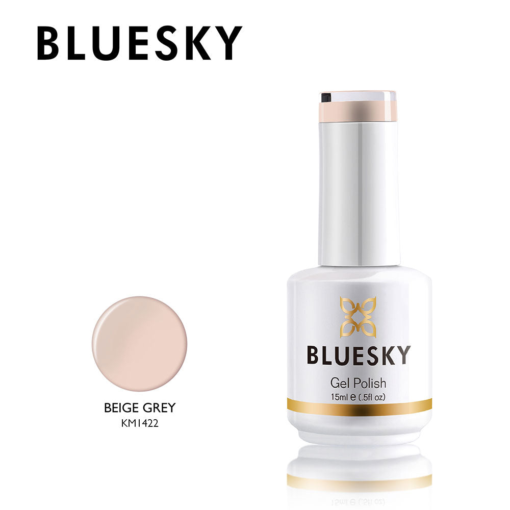 Bluesky Gel Polish 15ml KM1422P BEIGE GREY