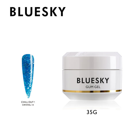 Bluesky Crystal Gum Gel 35g 14 CHILL OUT!