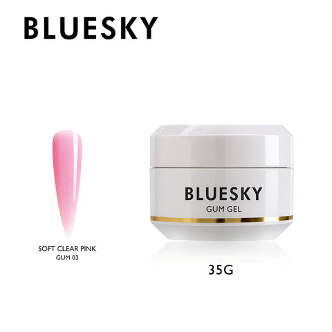 Bluesky Gum Gel 35g 02 SOFT CLEAR PINK