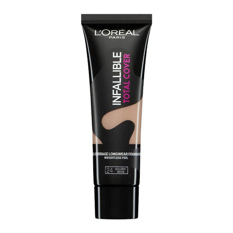 L'Oreal Infallible Total Cover Foundation 35.0g 24 GOLDEN BEIGE