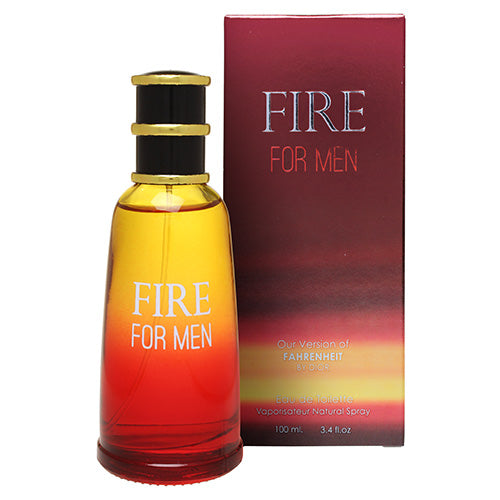 Fire for Men EDT 100ml Spray (like Fahrenheit by Christian Dior)