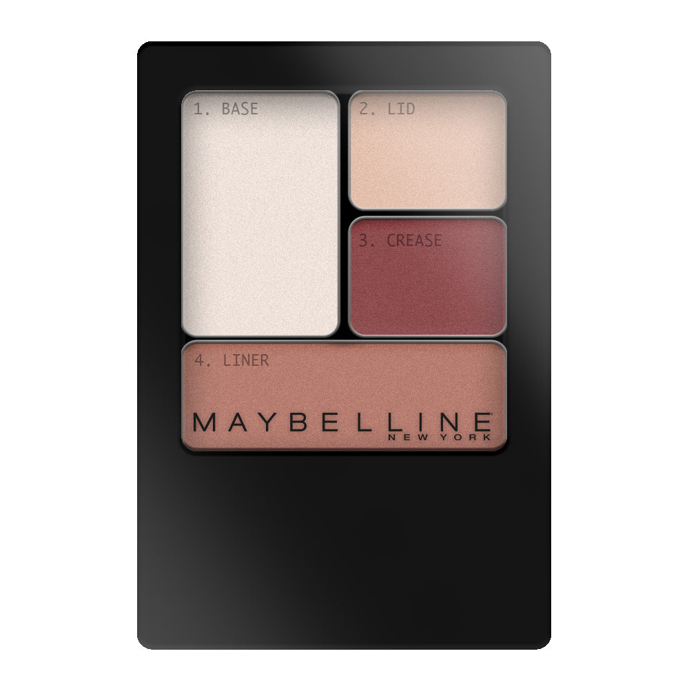 Maybelline Expert Wear Eyeshadow Quad 4.8g 40Q DESIGNER CHOCOLATE