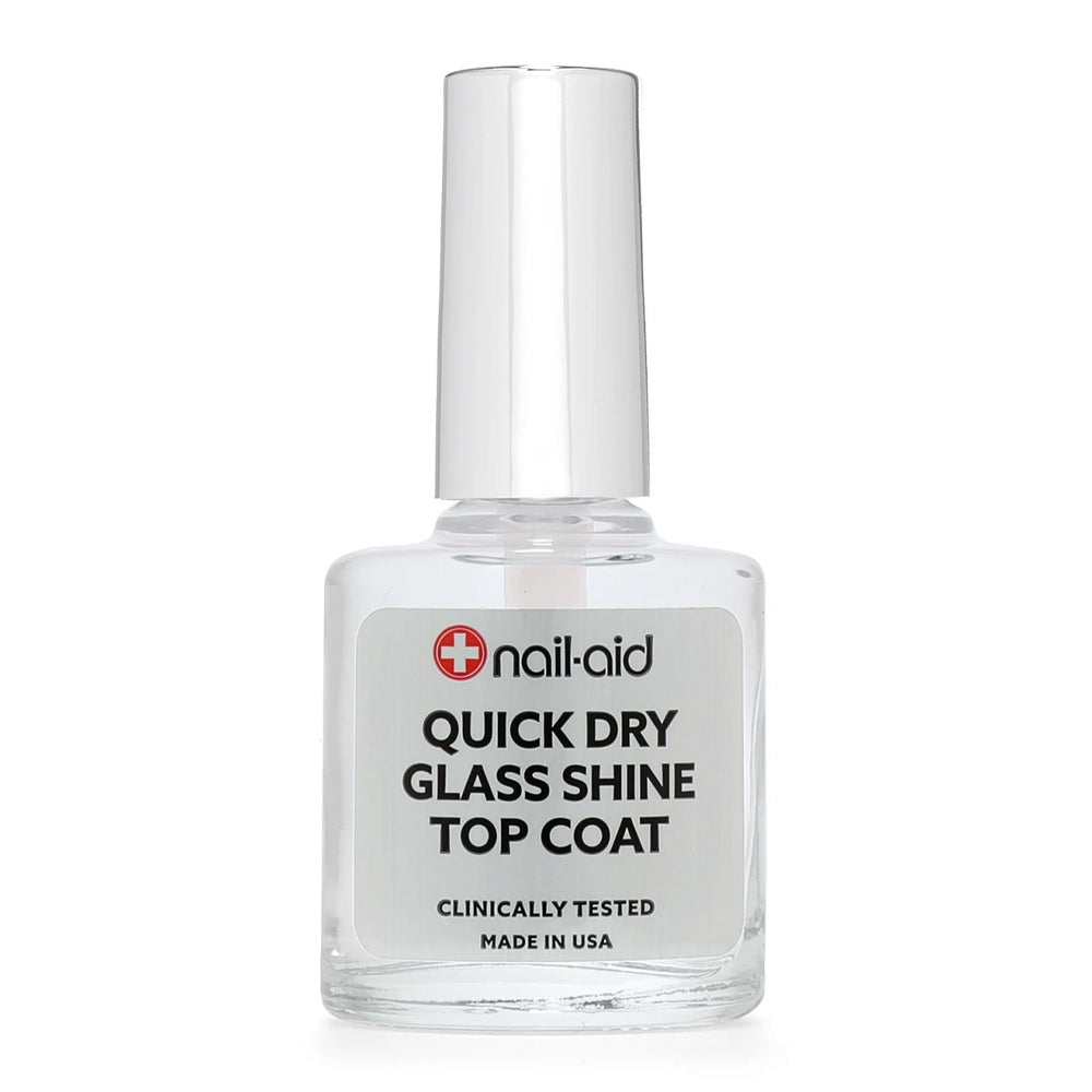 Nail-Aid Quick Dry Glass Shine Top Coat 15ml
