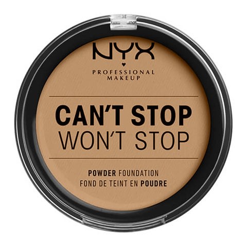 NYX Can't Stop Wont Stop Powder Foundation 10.7g CSWSPF15 CARAMEL