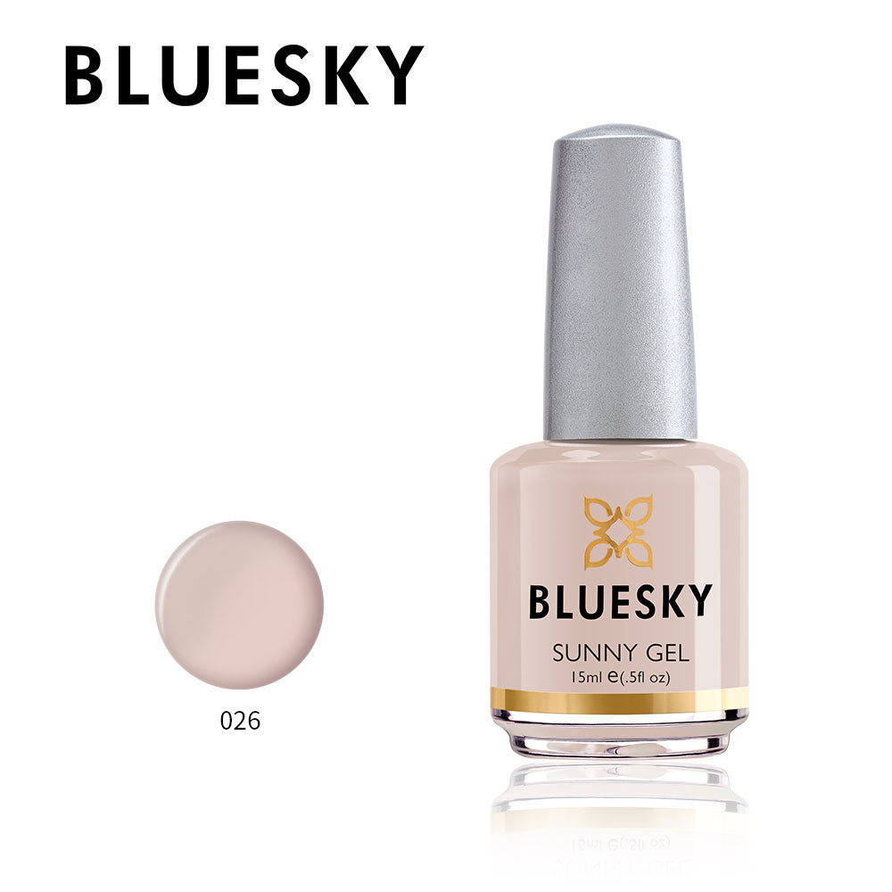Bluesky Sunny Gel 15ml nail polish 026 BEIGE GREY