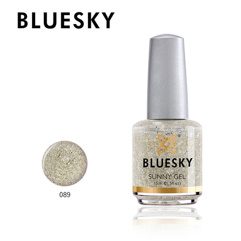 Bluesky Sunny Gel 15ml nail polish 089 SPARKLES ALL THE WAY