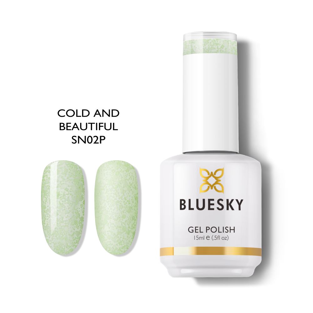 Bluesky Gel Polish Snowfall Series 15ml SN02 COLD & BEAUTIFUL