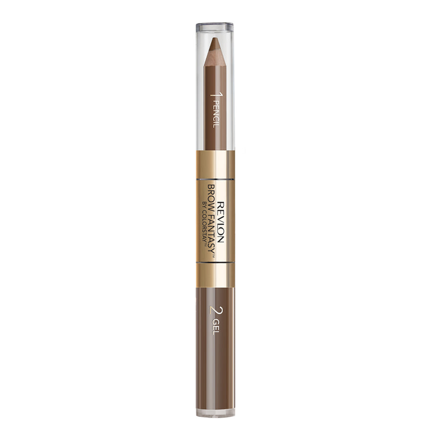 Revlon Brow Fantasy by ColorStay 105 Brunette dual-ended brow pencil and tinted gel for natural longwear brows Blush Fiji