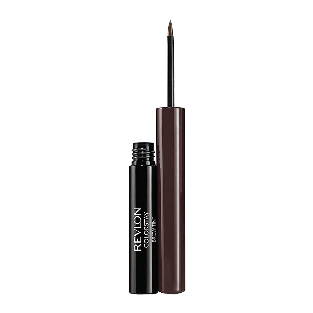 Revlon ColorStay Brow Tint 710 Dark Brown with ultra-fine tip for 24HR waterproof, smudge-proof matte brows Blush Fiji