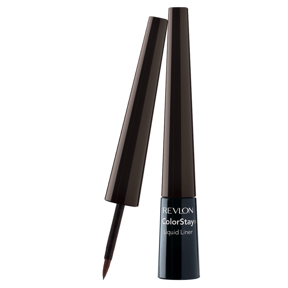 Revlon ColorStay Liquid Liner 252 Black Brown waterproof precision pigment with 16HR wear smudge-proof definition Blush Fiji