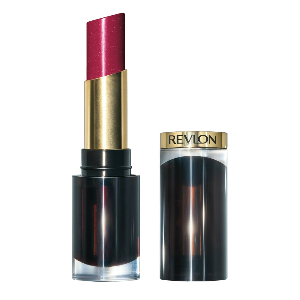 Revlon Glass Shine Lipstick - 025 GLASS RUBY - High-shine, moisturising finish
