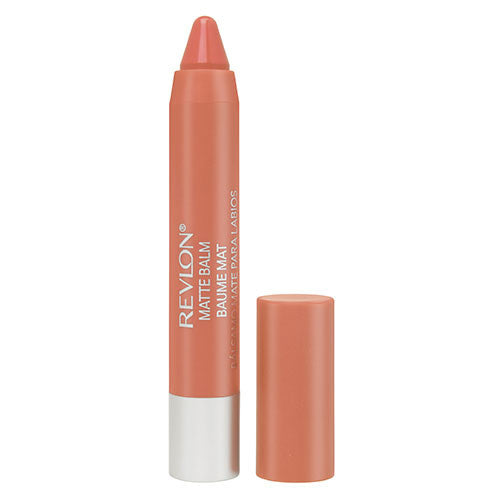 Revlon Matte Balm in 255 Enchanting – soft nude matte crayon, butter infusion for pigment-rich colour & balm-level comfort