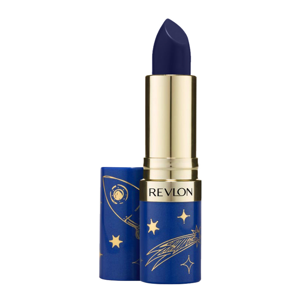 Revlon Super Lustrous Matte Lipstick 059 Blue Sky – hydrating, pigmented matte lipstick with avocado oil and vitamin E
