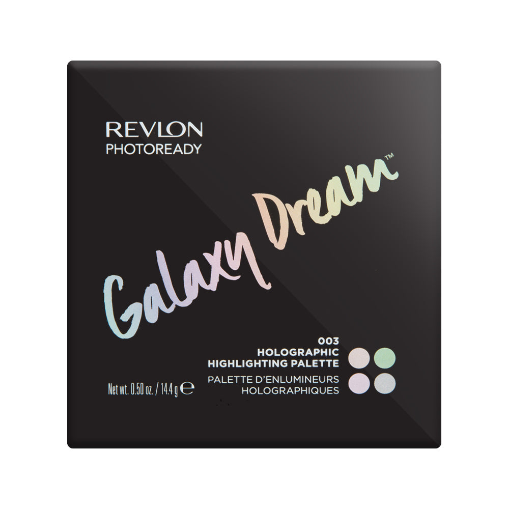 Revlon Galaxy Dream Palette 003 – pastel highlighters with HD Filter tech for luminous, dewy glow & prismatic finish
