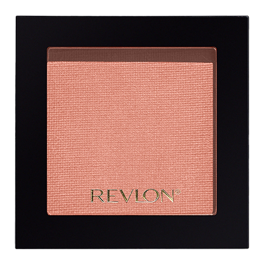 Revlon Powder Blush 028 APRICUTE – soft apricot pressed blush with natural finish, talc-free pigment & soft-focus texture