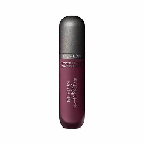 Revlon Ultra HD Matte Lip Mousse 845 Rocky Plum - whipped hyper matte lip colour with intense pigment and creamy comfort
