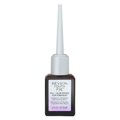 Revlon Youth FX Forehead Primer with precision brush, targets deep forehead wrinkles and blurs lines instantly
